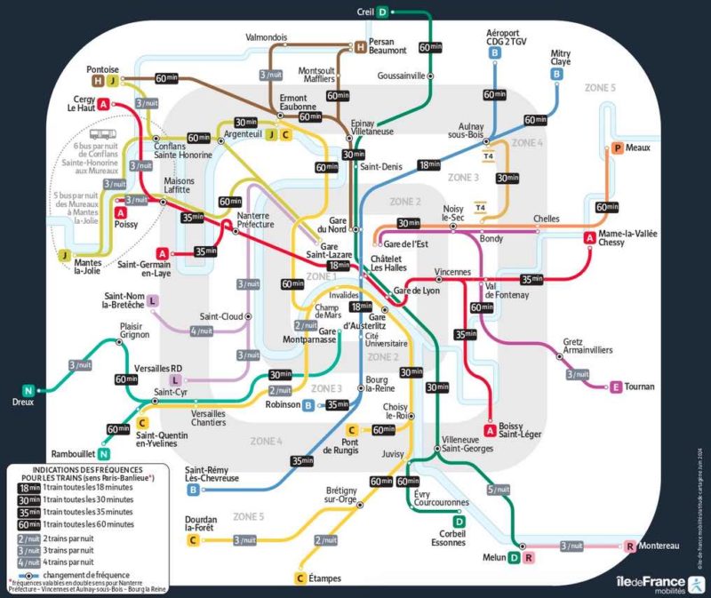 transilien rer fete musique