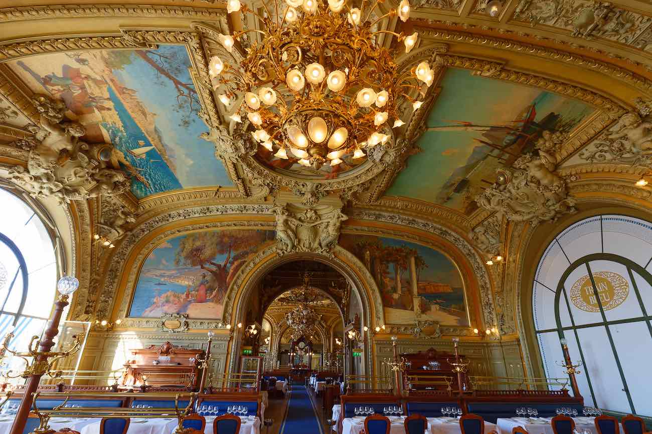 le train bleu