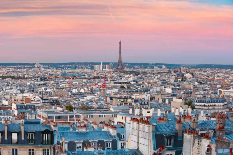 tour eiffel montmartre