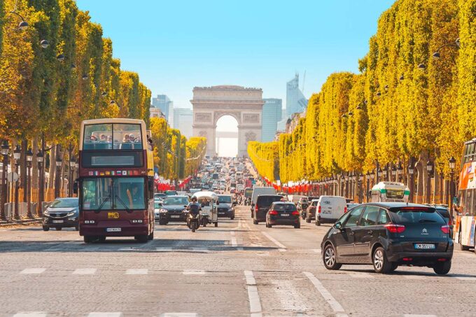 paris en voiture