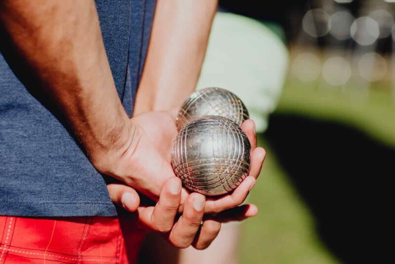 joueur de pétanque