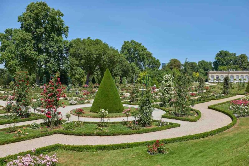 parc de bagatelle, paris france