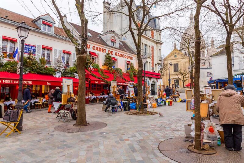 place du tertre - ©EnginKorkmaz - stock.adobe.com